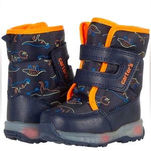 Carters light up Dino Snow Boot